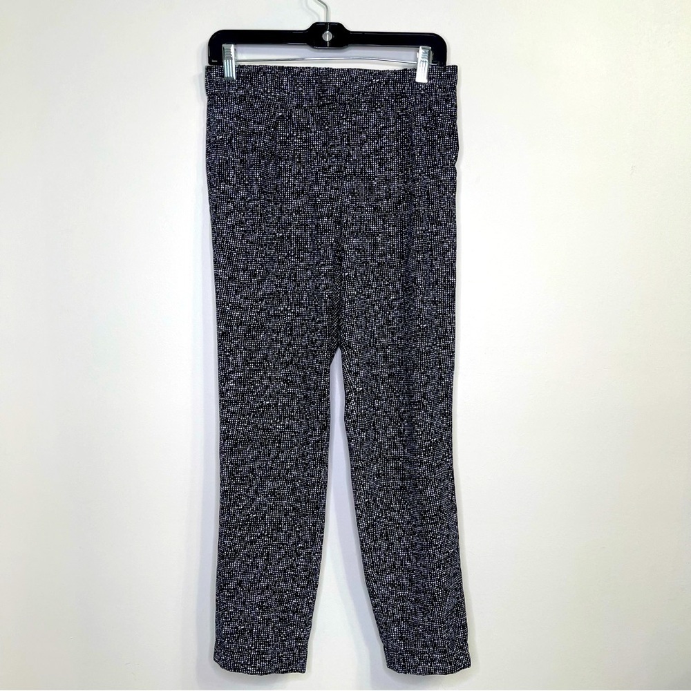 Katherine Barclay Women's Straight-Leg Textured Pants Size S
